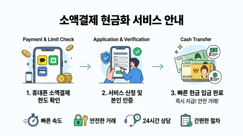 소액결제 현금화 실제